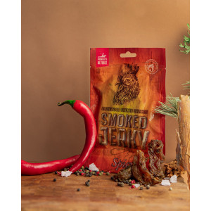 Suszone mięso "Jerky z kurczaka wędzony pikantny" 50 g
